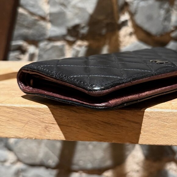 Chanel Black Quilted Lambskin CC Continental Wallet - Picture 10 of 16